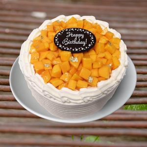 Mango Castle Cream Cake